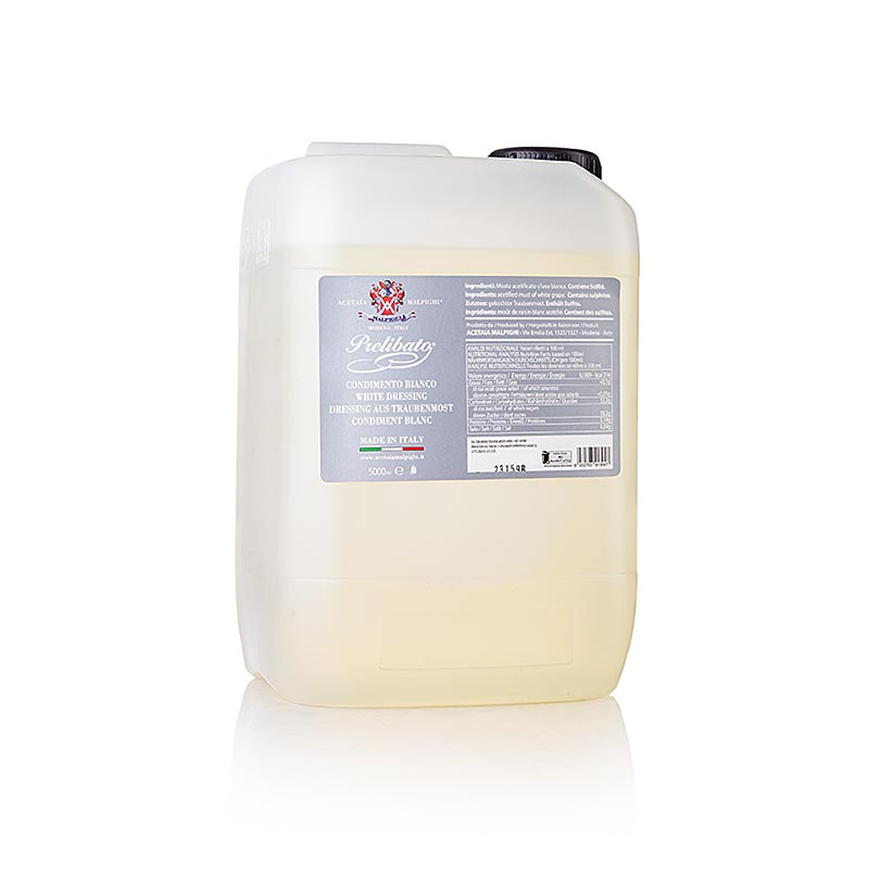 Balsamico Prelibato Bianco, Condimento, 5 anni, Malpighi, 5 litri