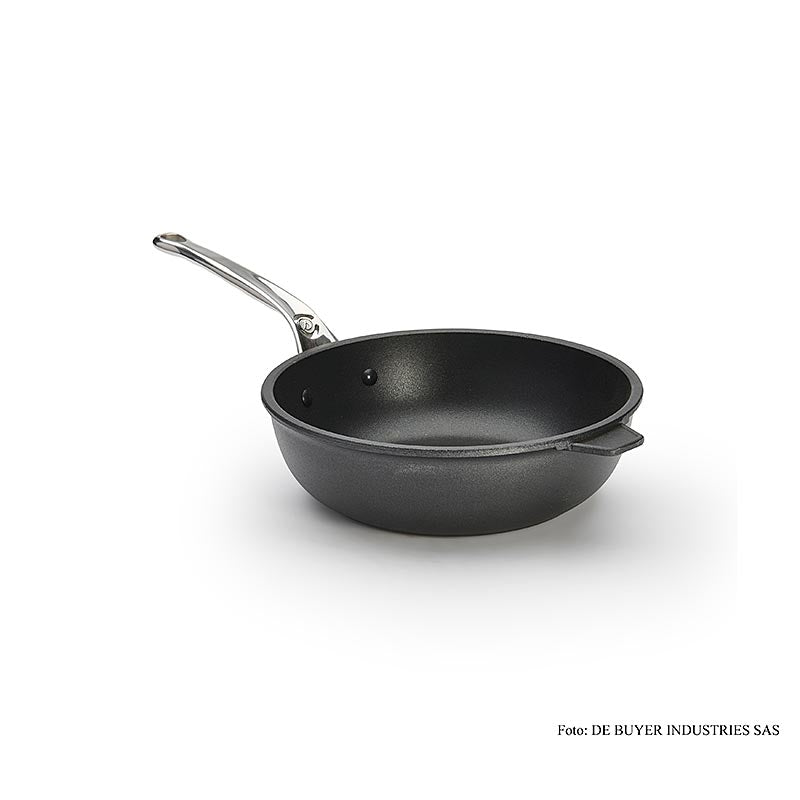 deBUYER "Choc Extreme" Induktions Antihaft-Sauteuse, Edelstahlgriff, ø 24cm, 1 St