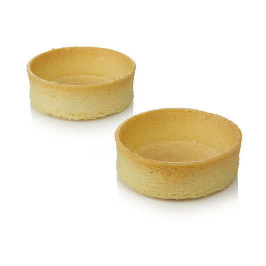 HUG - Tartellette da dessert - Filigrano, rotonde, ø 5,3 cm, H 1,7 cm, pasta frolla, 144 pezzi
