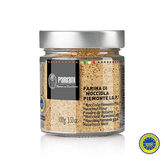 Farina di nocciole, 100% nocciole piemontesi IGP, Pariani, 100 g