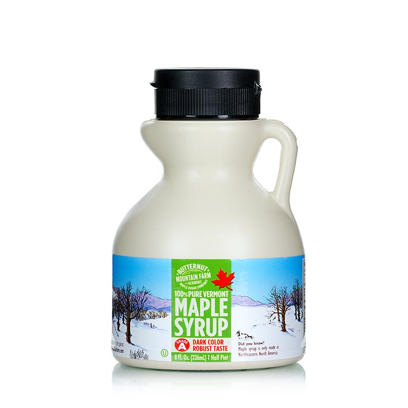 Sciroppo d'acero - Dark Robust, Vermont, 236 ml