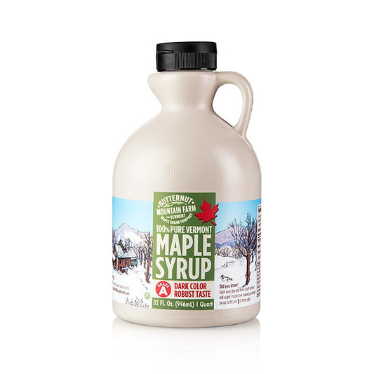 Sciroppo d'acero - Dark Robust, Vermont, 946 ml