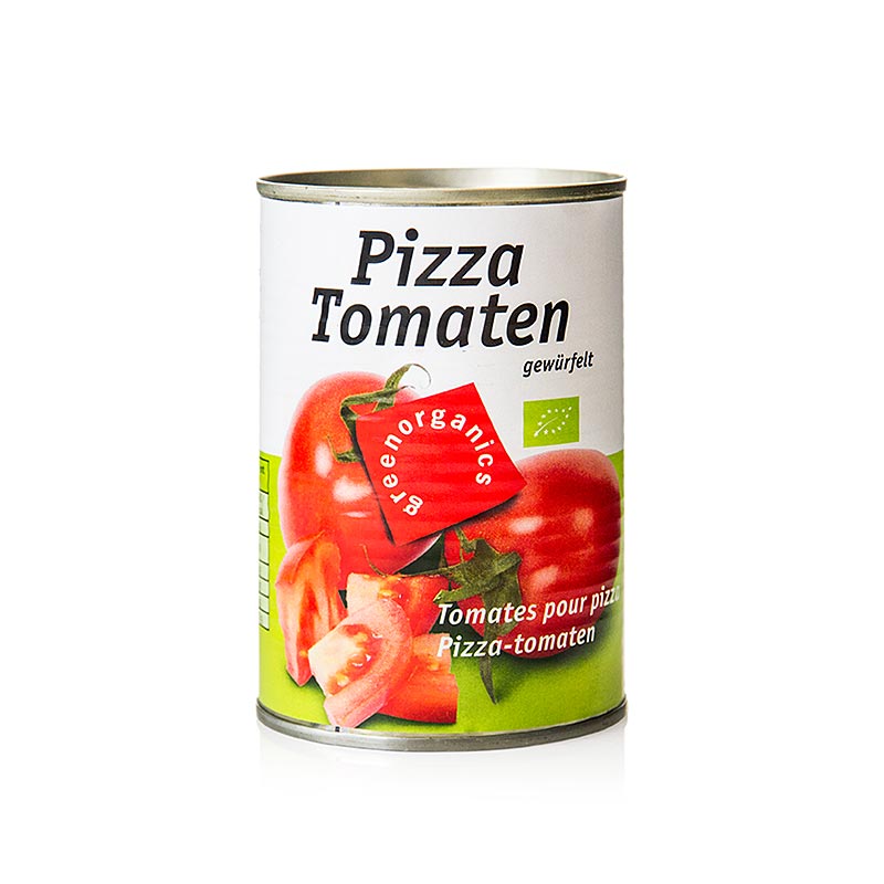 Tomates en morceaux, Green, Organic, BIO, 400 g