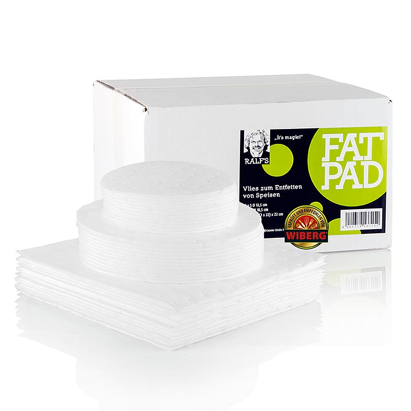 WIBERG FatPad Package (12 x S, 12 x M, 4 x XXL), 28 pcs.