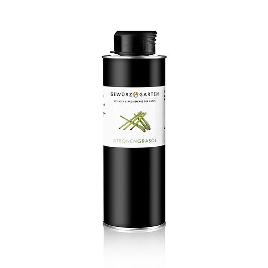 Gewürzgarten Zitronengrasöl in Rapsöl, 250 ml
