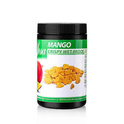 Sosa Crispy - Mangue, résistant à l'humidité, enrobé de beurre de cacao (38782), 400 g