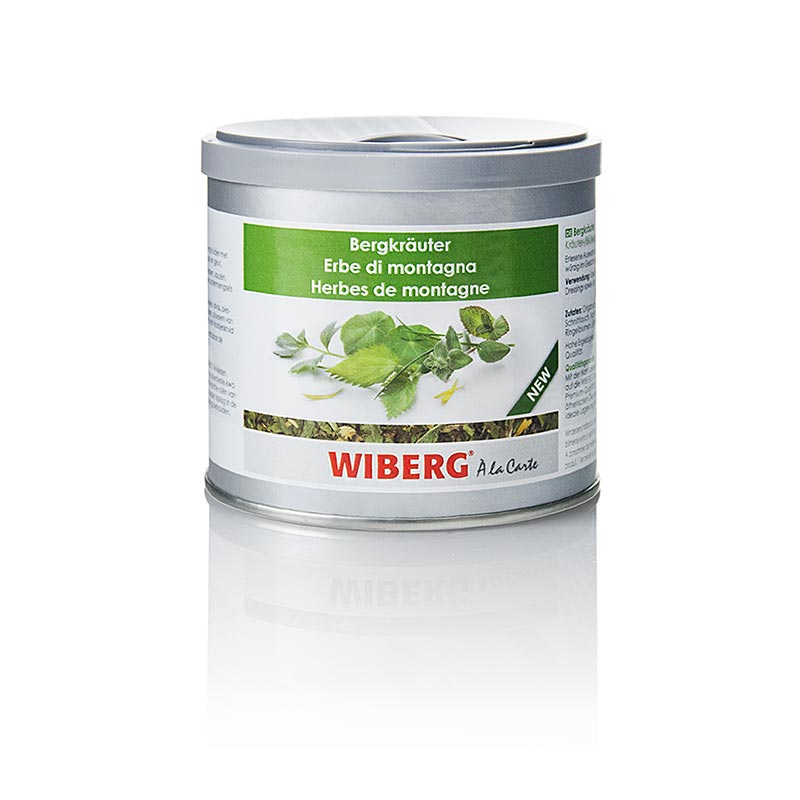 Wiberg Erbe di montagna, miscela di erbe e fiori, 50 g