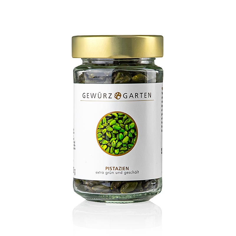 Pistaches Gewürzgarten , décortiquées, vert foncé, qualité supérieure, 150 g
