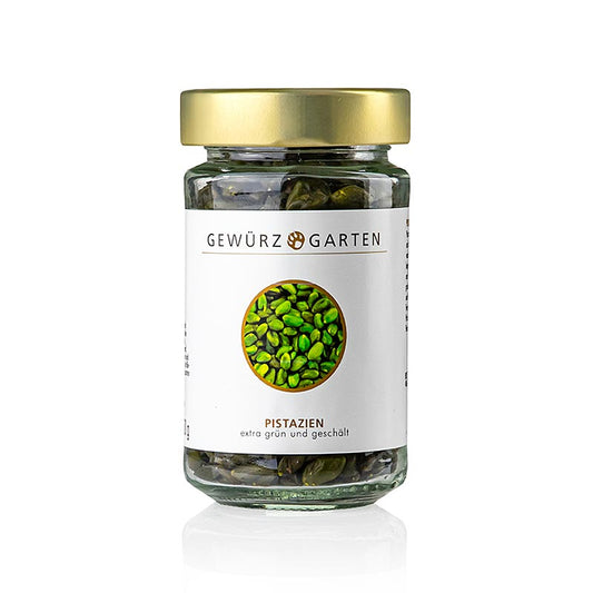 Gewürzgarten Pistacchi sgusciati, verde scuro, prima scelta, 150 g