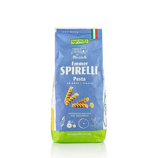 Rapunzel, Nouilles à l'amidonnier - Spirelli, Semola, BIO, 500 g