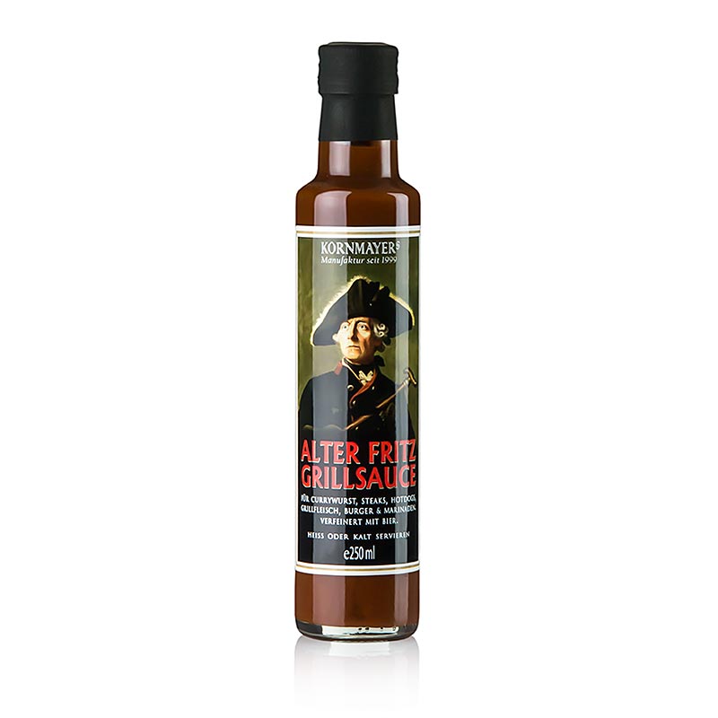 Kornmayer - Alter Fritz Grillsauce, mit Bier, 250 ml