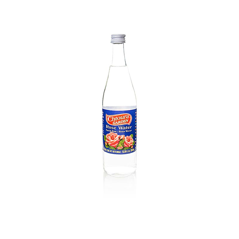 Eau de rose, à l'extrait de rose, 500 ml