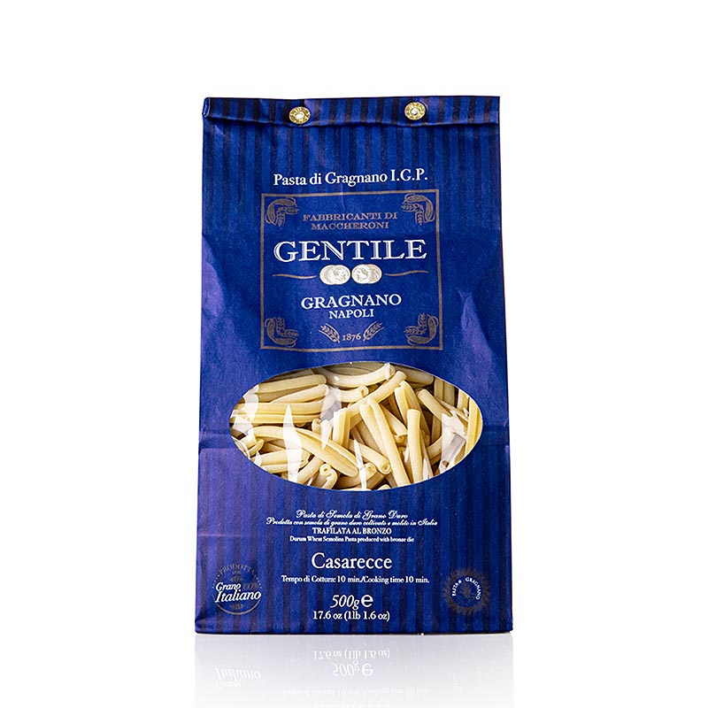 Pastificio Gentile Gragnano IGP - Casarecce, bronzegezogen, 500 g