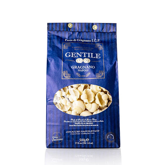 Pastificio Gentile Gragnano IGP - Gnocco Napoletano, étiré en bronze, 500 g