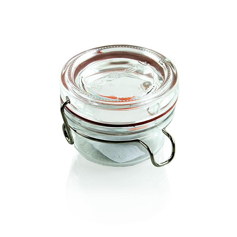 Barattolo per grucce - "Lock-Eat", 80 ml, con gomma, rotondo, 1 pz.