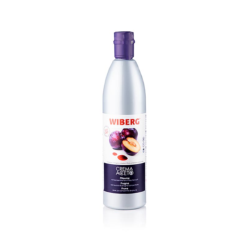 WIBERG Crema di aceto, prugna, Bottiglia a pressione, 500 ml