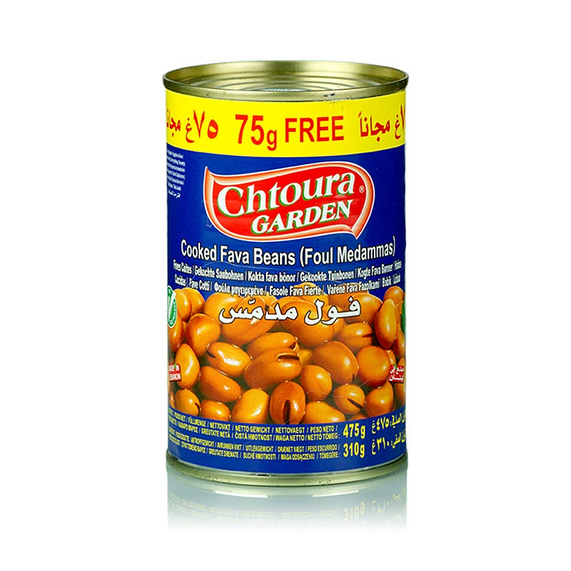 Foul Medammas - Fave cotte, Chtoura Garden, 475 g