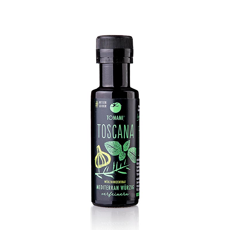 Tomami ® Salsa di condimento Umami - "Toscana" di Ingo Holland, 90 ml