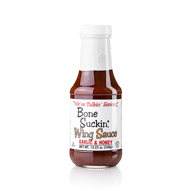 Salsa per ali di pollo "Bone Suckin' Chicken Wing" -Miele, Ford's Food, 290 ml