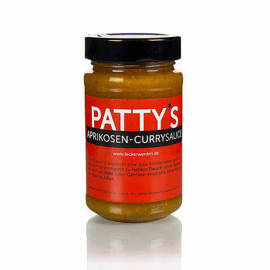 Salsa al curry di albicocche di Patty, creata da Patrick Jabs, 225 ml