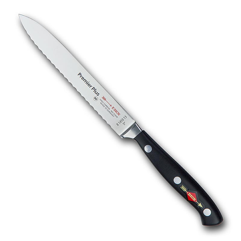 Coltello multiuso serie Premier Plus con lama seghettata, 13 cm, DICK, 1 pz.