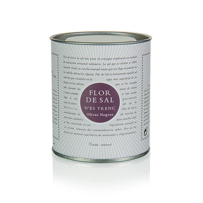 Flor de Sal d'es Trenc - Olives noires, de Majorque, BIO, 150 g