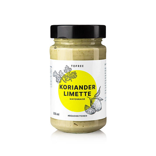 TOFREE-nord - Maionese al coriandolo e lime, 225 ml
