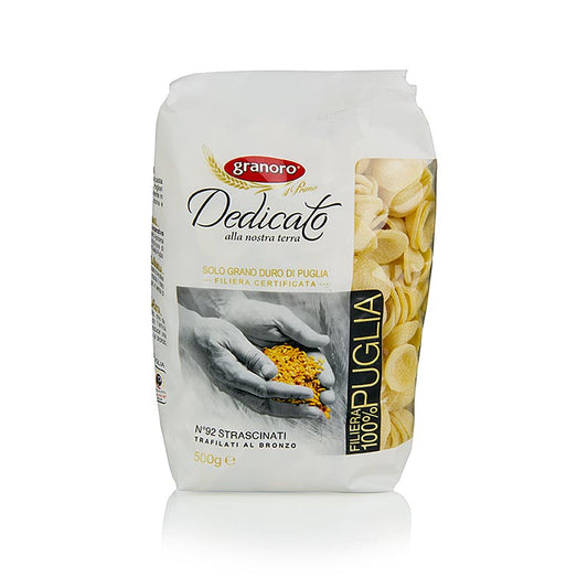 Granoro Dedicato - Strascinati, grandes orecchiette, No.92, 10 kg, 20 x 500g