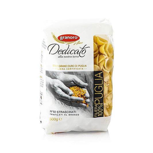Granoro Dedicato - Strascinati, grandes orecchiette, No.92, 500 g