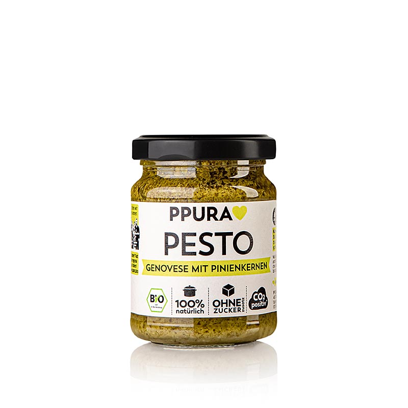 Giardino delle spezie - Ppura Pesto genovese, con pinoli, BIO, 120 g