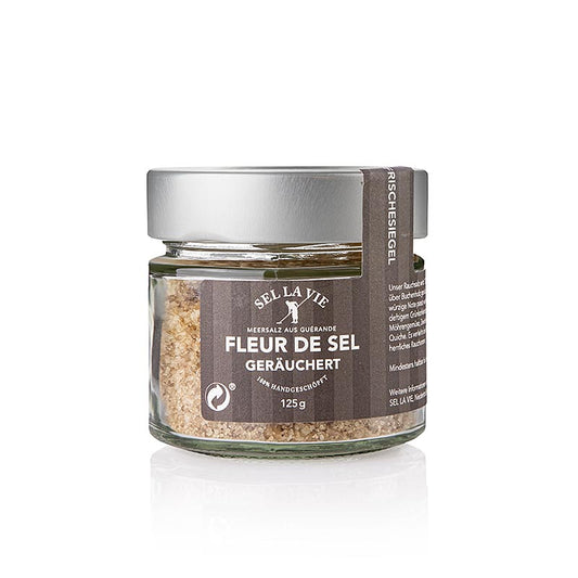 Fleur de sel, fumé, Sel la Vie, 125 g
