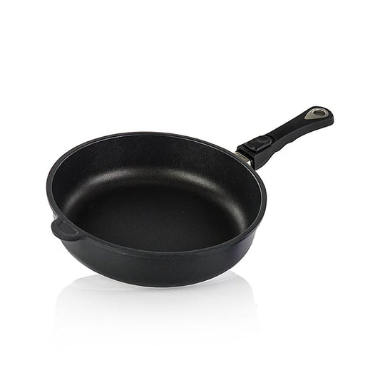 AMT Gastroguss, cocotte, compatible induction, ø 28 cm, hauteur 7 cm, avec poignée amovible