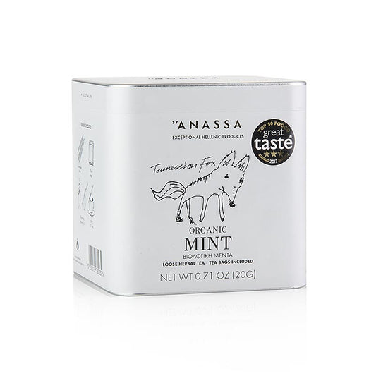 ANASSA Mint Tea ( Thé), en vrac avec 20 sachets, BIO, 20 g | Café, Thé, sans alcool Boissons | thungourmet