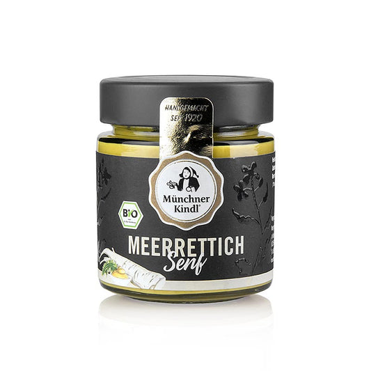Senape al rafano Münchner Kindl, biologica, vegano, 125 g