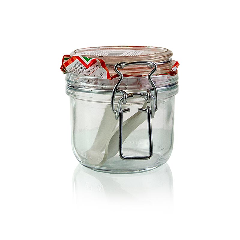 Verre à pied métallique - Terrine Fido, 200ml, ronde, 1 pce