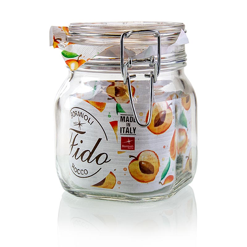 Vaso appendiabiti in filo metallico - Fido, 750 ml, quadrato, con gomma, 1 pz.