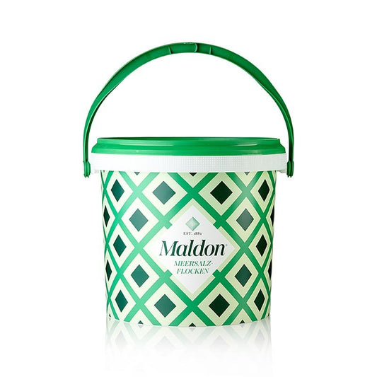 Maldon Sea Salt Flakes, Meersalz aus England, 1,4 kg | Salz, Pfeffer, Senf, Gewürze, Aromen,Trockengemüse | thungourmet