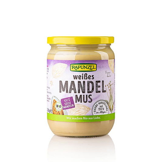 Crema di mandorle bianca, vegano, Rapunzel, biologica, 500 g