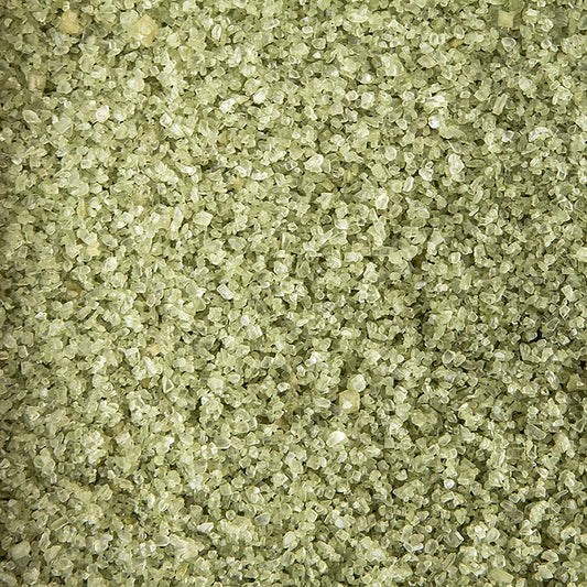 Palm Island Pacific Sel, sel décoratif vert à gros grains enrichi en extrait de bambou, Bamboo Jade