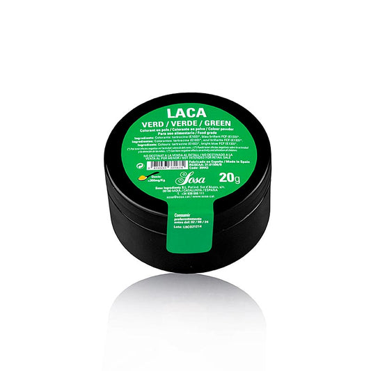 Colorante alimentare Sosa, in polvere, verde, liposolubile, 20 g