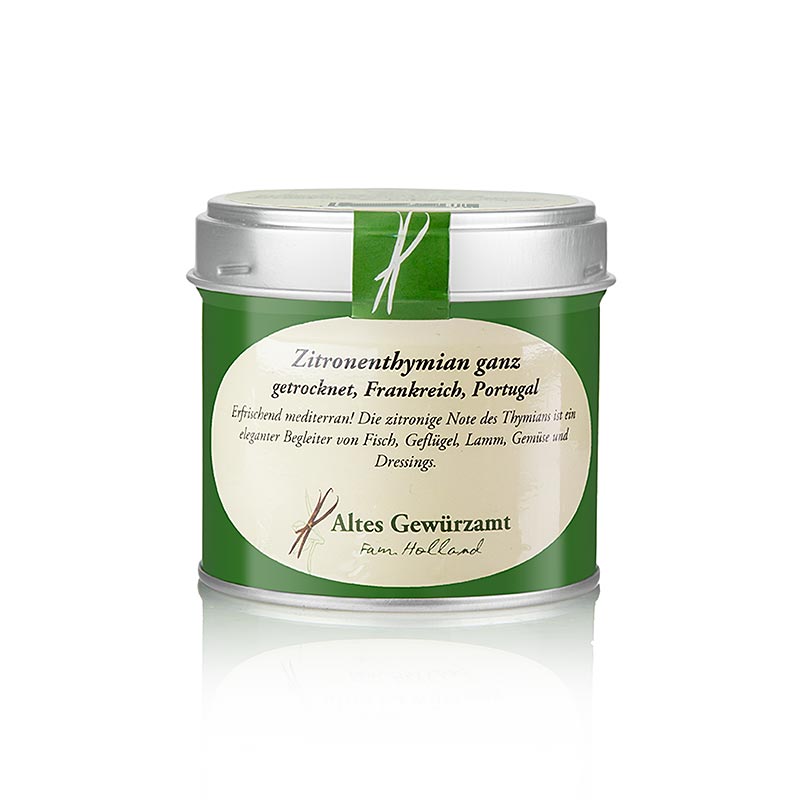 Thym citron, entier, séché, Altes Gewürzamt, 18 g