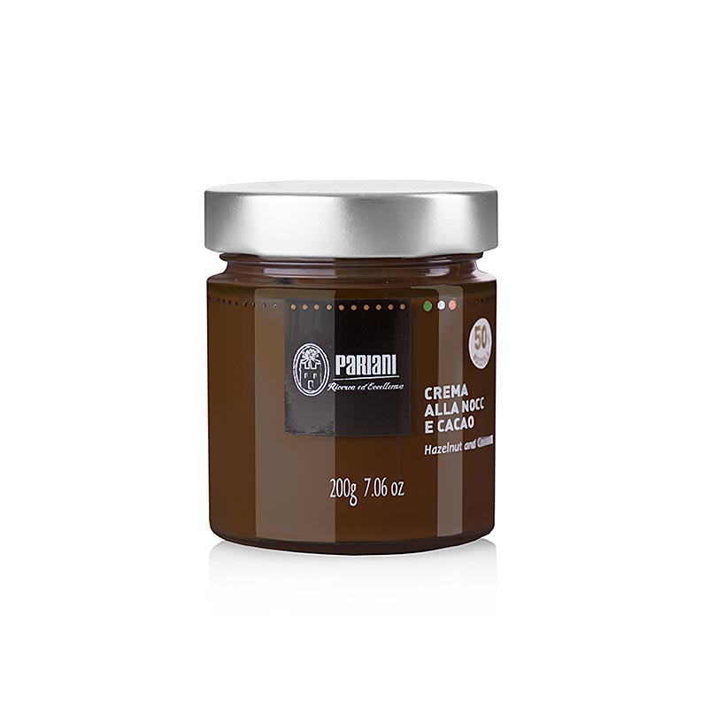 Crema spalmabile alle nocciole con Cacao, Pariani, 200 g