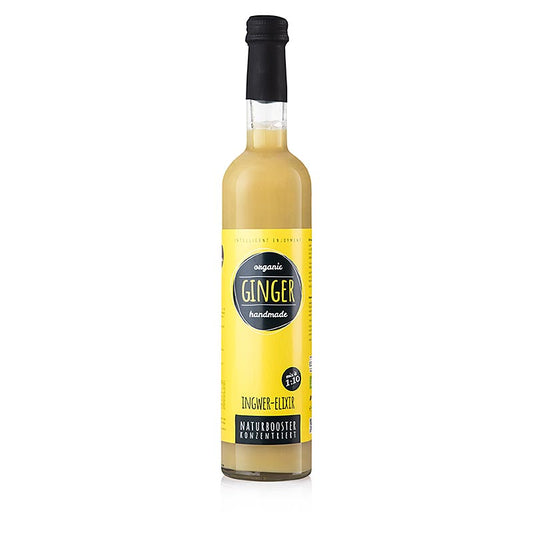 Elisir di zenzero, estratto di zenzero, Obsthof Retter, BIO, 500 ml