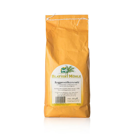 Farina di segale integrale Blattert Mühle, 1 kg