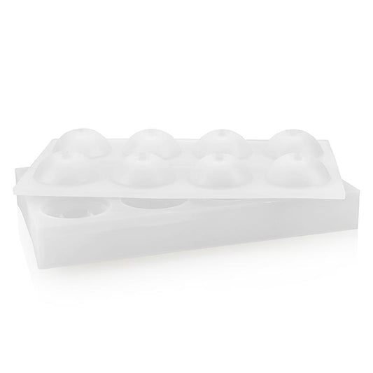 Tappetino in silicone 17,5x30 cm, 8 sfere, 55 mm x 87 ml, Pavoni (AF001), 1 pz.