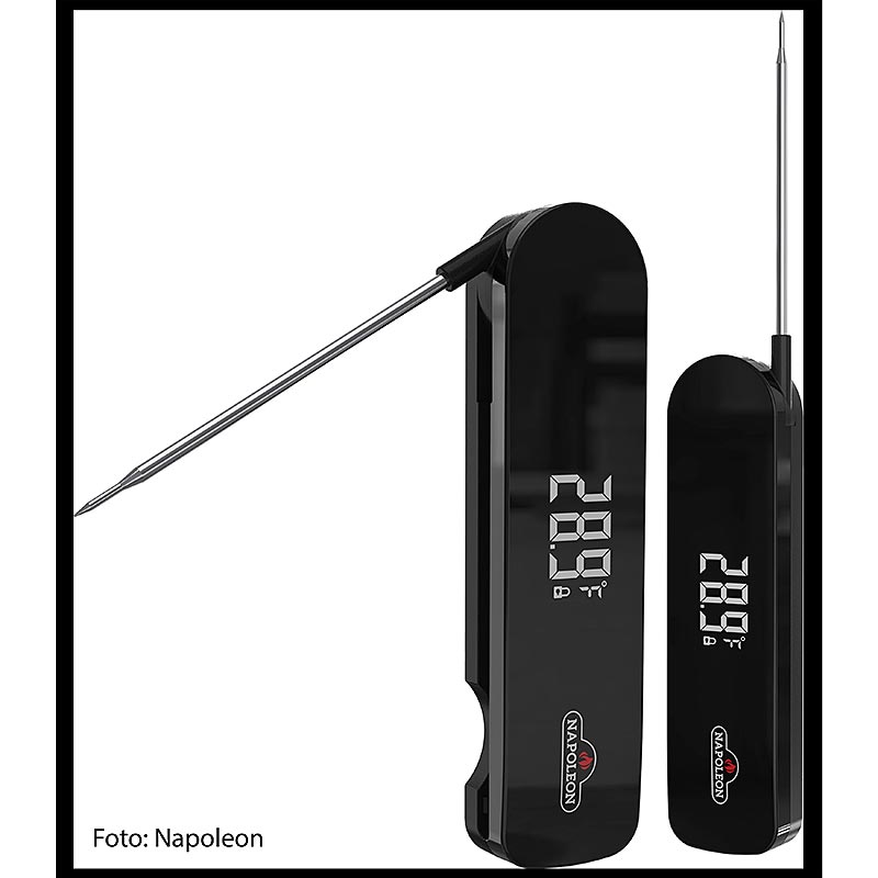 Accessoires pour barbecue Napoléon - Thermomètre à viande numérique, pliable, "Fast Read", 1 pc