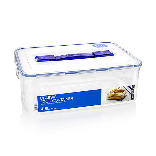 Contenitore per alimenti Lock&Lock da 4,8 L (HPL880), rettangolare 295x230x106 mm (griglia di drenaggio), 1 pz.