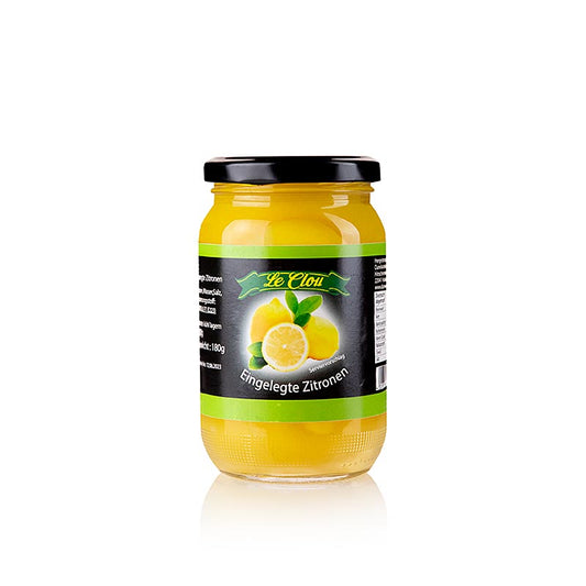 Citrons entiers confits, salés, 350 g