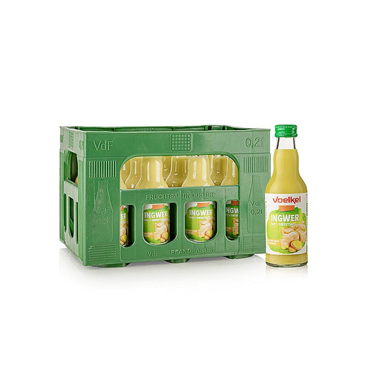 Voelkel - Jus de gingembre, BIO, 2,4 l, 12 x 200 ml