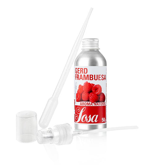 SOSA Aroma naturale di lampone, liquido (46010094), 50 g